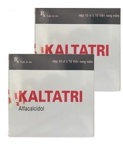 Thuốc Kaltatri – Alfacalcidol 0,5mcg điều trị rối loạn chuyển hoá canxi