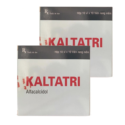 Thuốc Kaltatri – Alfacalcidol 0,5mcg điều trị rối loạn chuyển hoá canxi
