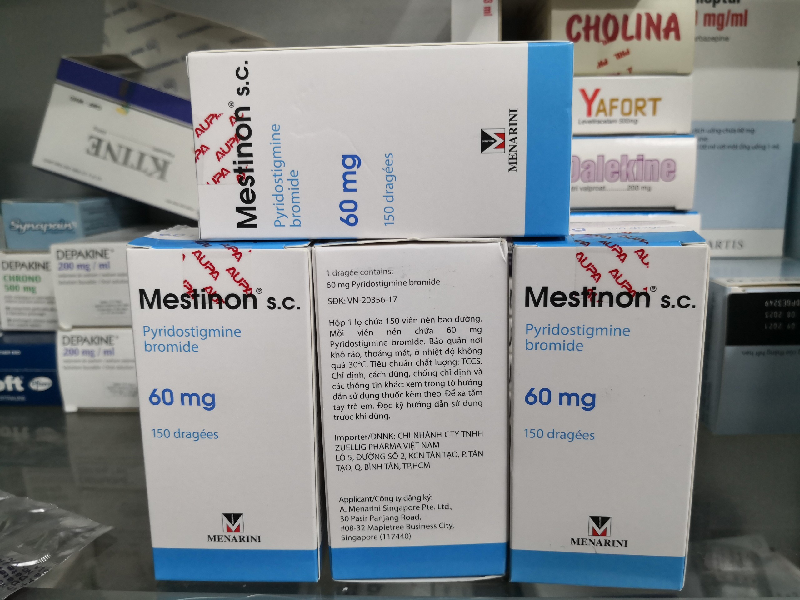 Thuốc Mestinon giá bao nhiêu?