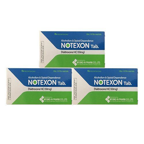 Thuốc Notexon 50mg – Naltrexone 50mg
