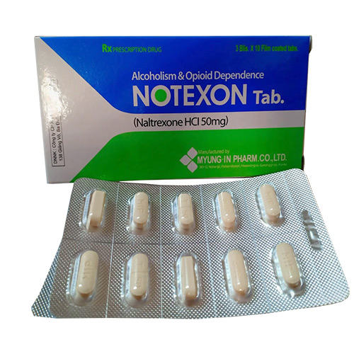 Thuốc Notexon 50mg – Naltrexone 50mg có tác dụng gì