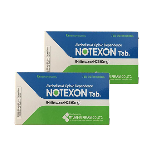 Thuốc Notexon 50mg – Naltrexone 50mg giá bao nhiêu?