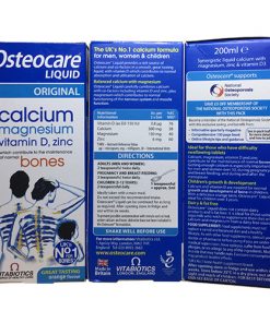 Thuốc Osteocare Liquid Original Calcium có tác dụng gì?