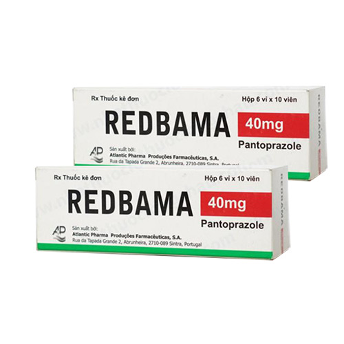 Thuốc Redbama 40mg điều trị viêm loét dạ dày