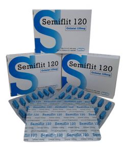 Thuốc Semiflit 120mg - Orlistat - Thuốc giảm cân