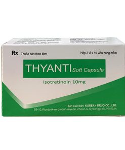 Thuốc Thyanti Soft điều trị mụn trứng cá