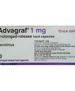 Thuốc Advagraf có tác dụng gì?