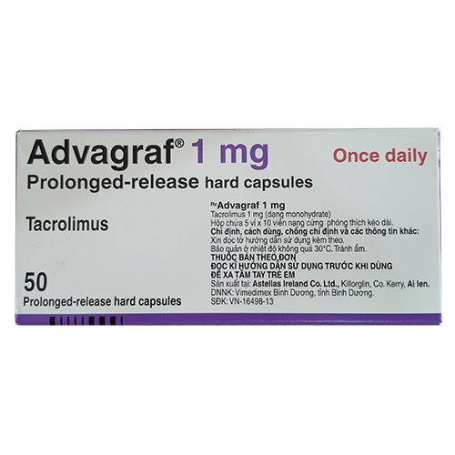 Thuốc Advagraf có tác dụng gì?
