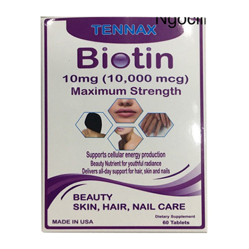 Thuốc Biotin tennax bổ tóc móng