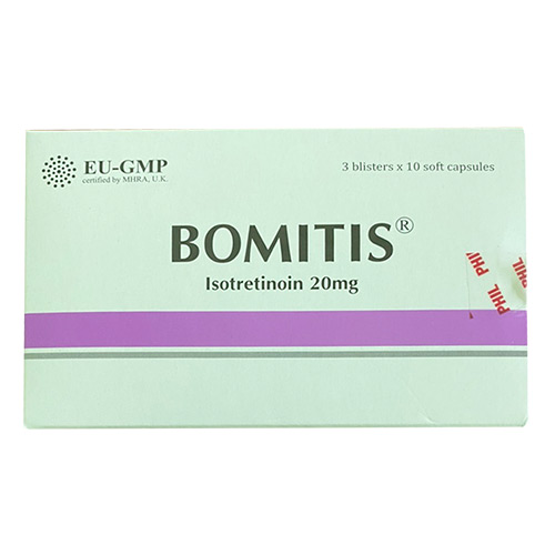 Thuốc Bomitis điều trị mụn trứng cá
