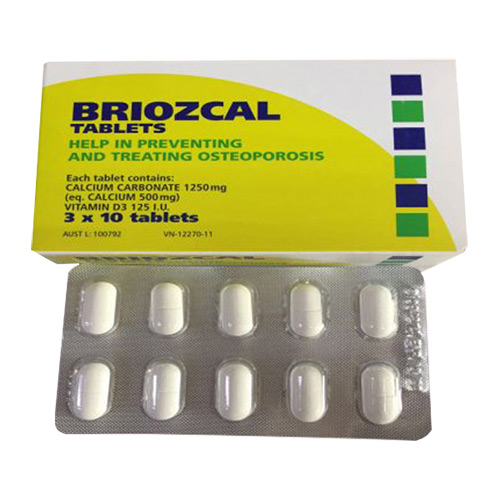 Thuốc Briozcal giá bao nhiêu?