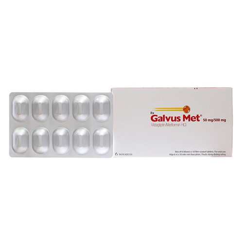 Thuốc Galvus Met 50/500mg giá bao nhiêu?