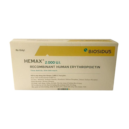 Thuốc Hemax 2000IU giá bao nhiêu?