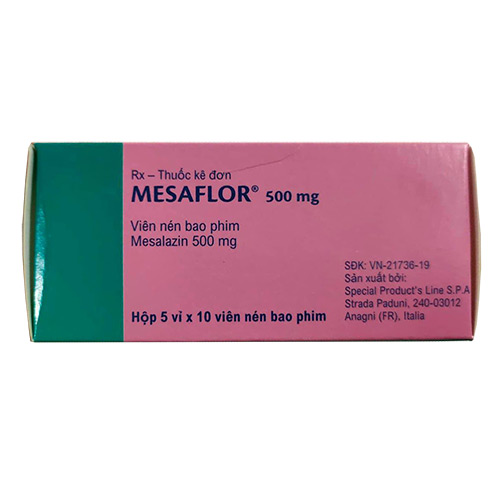 Thuốc Mesaflor điều trị viêm đại tràng