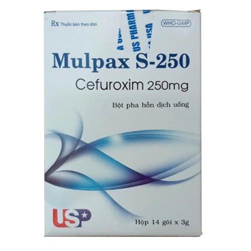 Thuốc Mulpax S-250 điều trị viêm họng