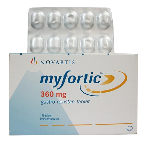 Thuốc Myfortic 360mg có tác dụng gì?