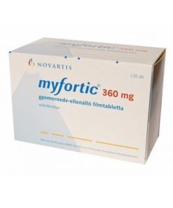Thuốc Myfortic 360mg dư phòng các phản ứng thải ghép