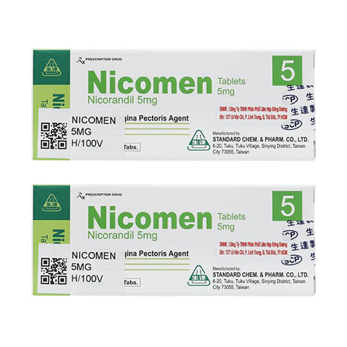 Thuốc Nicomen 5mg có tác dụng gì?