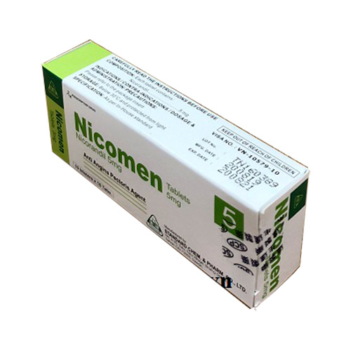 Thuốc Nicomen 5mg giá bao nhiêu?