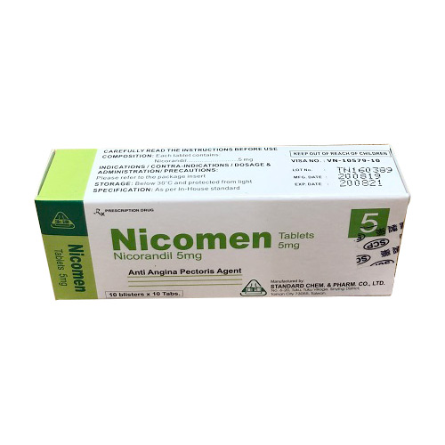 Thuốc Nicomen 5mg mua ở đâu uy tín?
