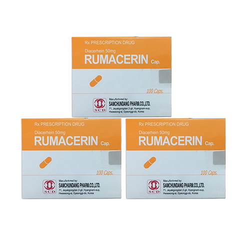 Thuốc Rumacerin Cap điều trị viêm xương khớp