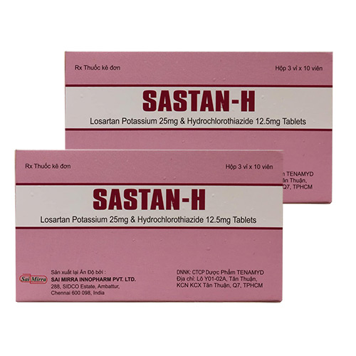 Thuốc Sastan-H điều trị tăng huyết áp