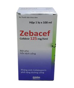 Thuốc Zebacef giá bao nhiêu?