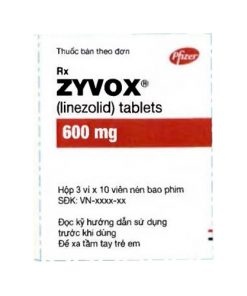 Thuốc Zyvox - Linezolid 600mg có tác dụng gì?