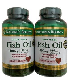 Dầu cá Nature’s Bounty Fish Oil công dụng chách dùng giá bán
