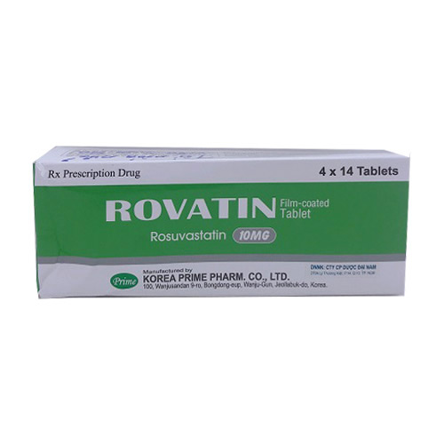 Thuốc Rovatin 10mg công dụng liều dùng giá bán