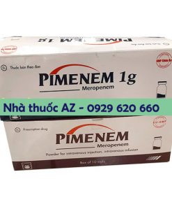 Thuốc Pimenem 1g (Hộp 10 lọ tiêm) – Công dụng, Liều dùng, Giá bán?