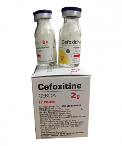 giá bán thuốc Cefoxitine Gerda 2g?
