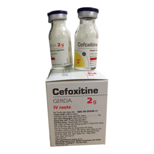 giá bán thuốc Cefoxitine Gerda 2g ?