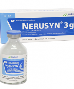 Thuốc Nerusyn – Ampicilin 2000mg/Sulbactam 1000mg công dụng?