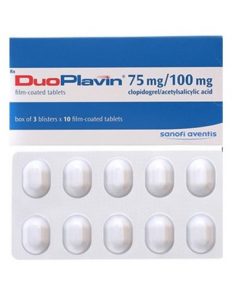 Thuốc DuoPlavin – Clopidogrel 75mg/Acid acetylsalicylic 100mg công dụng, giá bán?