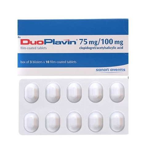 Thuốc DuoPlavin – Clopidogrel 75mg/Acid acetylsalicylic 100mg công dụng, giá bán?
