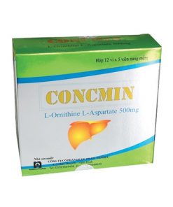 Thuốc Concmin 500mg (L-Ornithin, L-Aspartat) – Giá bán, Mua ở đâu?