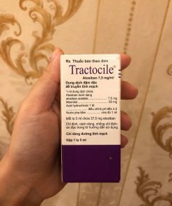 Giá thuốc tractocile (Hộp 1 lọ 5ml)