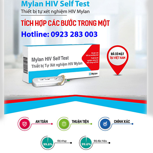 Bộ xét nghiệm HIV Mylan Self test có chính xác an toàn không