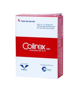 Thuốc Colirex 1MIU (Colistimathate) – Công dụng, Giá bán, Mua ở đâu?
