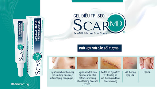 Công dụng gel điều trị sẹo Scar MD