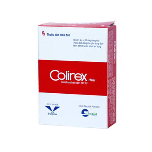 Thuốc Colirex 1MIU (Colistimathate) – Công dụng, Giá bán, Mua ở đâu?