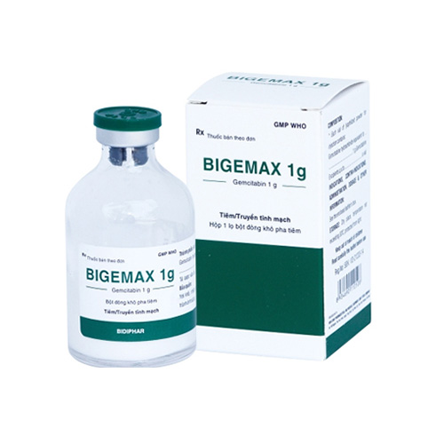 Thuốc Bigemax 1g Gemcitabin 1000mg - Công dụng,Giá bán, Mua ở đâu?