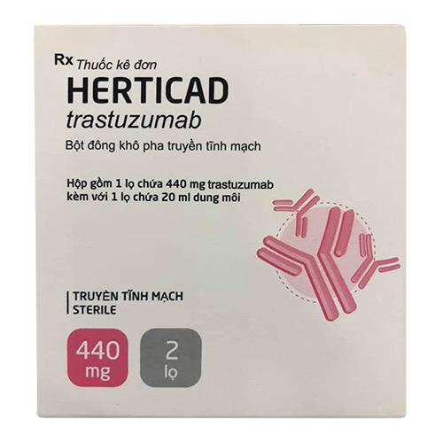 Thuốc Herticad 150mg - giá bán, công dụng, liều dùng, mua ở đâu, tác dụng phụ