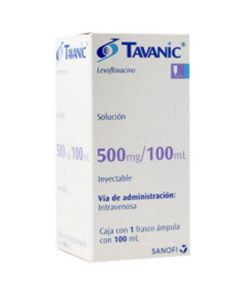 Thuốc kháng sinh Tavanic 500mg/100ml hộp 1 chai 100ml