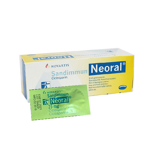 Thuốc Neoral 25mg giá bao nhiêu, Mua ở đâu rẻ nhất Hà Nội, Tp HCM?