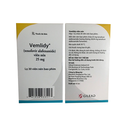 Thuốc Vemlidy là thuốc gì, có hiệu quả không
