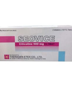 Thuốc Seovice 500mg – Citicolin 500mg - Công dụng, Giá bán, Mua ở đâu