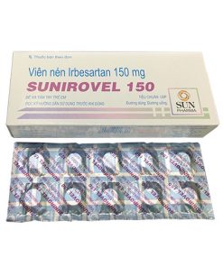 Thuốc Sunirovel 150mg – Irbersartan 150mg - Giá bán, Mua ở đâu