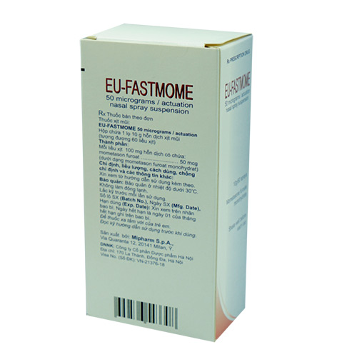 Công dụng thuốc Eu-Fastmome 50 micrograms/actuation